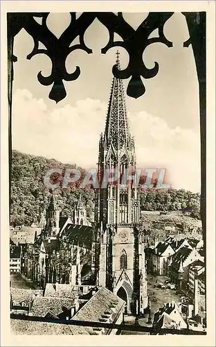 Cartes postales moderne Freiburg Schwarzwald Das gotische Munster