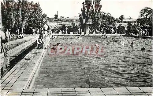 Moderne Karte Landau Allemagne La Piscine Militaire Militaria