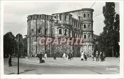 Moderne Karte Treves La Porta Nigra