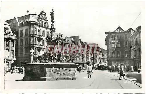 Moderne Karte Treves Place du Marche