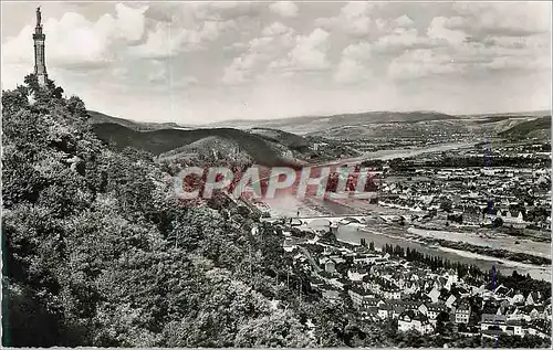 Cartes postales moderne Trier Mariensaule Blick auf die Stadt