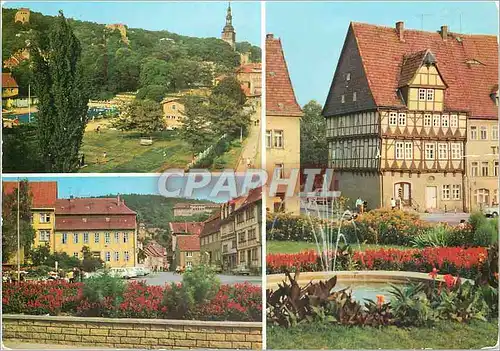 Cartes postales moderne Solbad Frankenhausen Kyffh Soleschwimmbad Anger