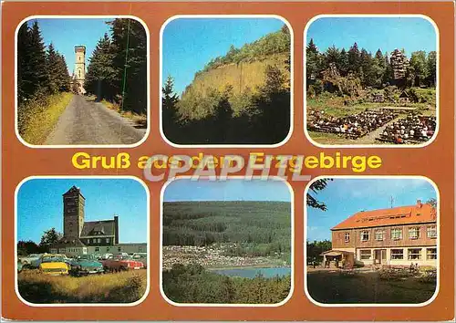 Cartes postales moderne Grusse aus der Erzgebirge Scheibenberg Berghaus