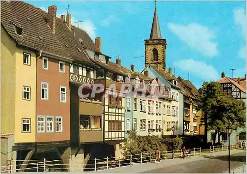 Cartes postales moderne Erfurt Kramerbrucke