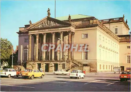 Moderne Karte Berlin Hauptstadt der DDR L Opera National Allemand