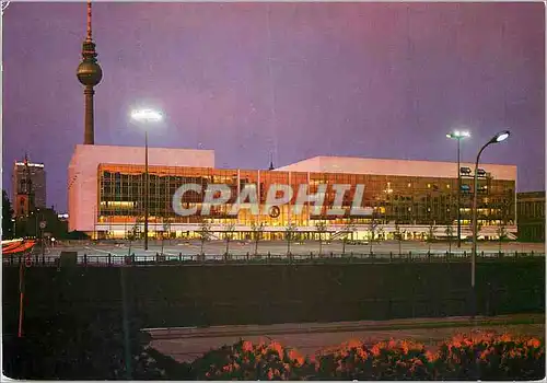 Cartes postales moderne Berlin Hauptstadt der DDR Palais de la Republique