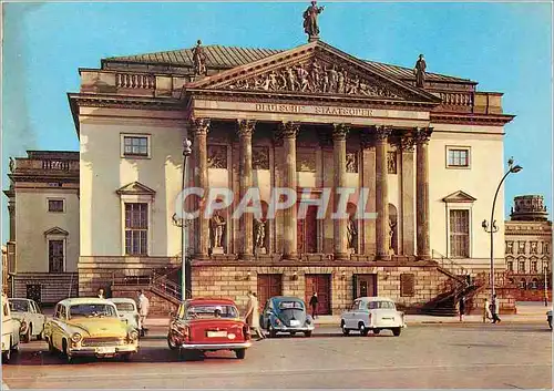 Moderne Karte Berlin Hauptstadt der DDR L Opera National Allemand