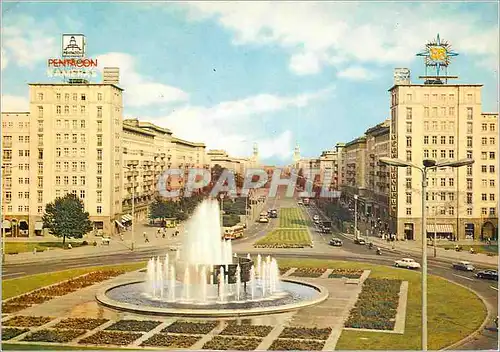 Moderne Karte Berlin Hauptstadt der DDR