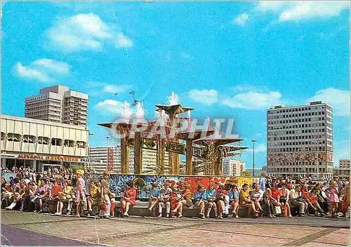 Cartes postales moderne Berlin Hauptstadt der DDR Alexanderplatz