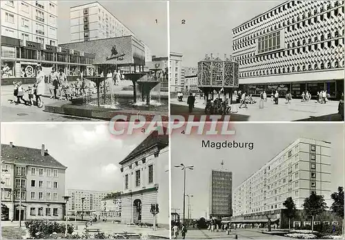 Moderne Karte Magdeburg Blig zum Alten Markt