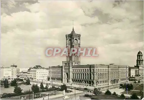 Moderne Karte Berlin Hauptstadt der Deutschen Demokratische Republik Rathaus