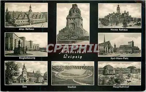 Cartes postales moderne Messestadt Leipzig