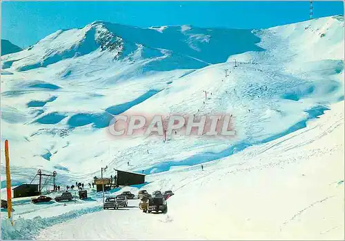 Cartes postales moderne Valls d Andorra Pas de la Casa Teleski de la Solana et poste emmeteur de Radio