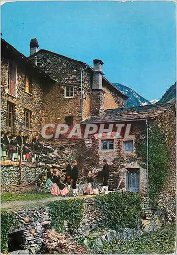 Cartes postales moderne Vall d Andorra Esbart Santa Anna Les Escalde Engordany