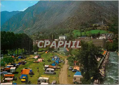 Cartes postales moderne Andorra Camping Escaldes
