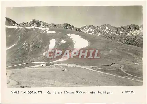 Cartes postales moderne Valls d Andorra Cap del port d Envalira
