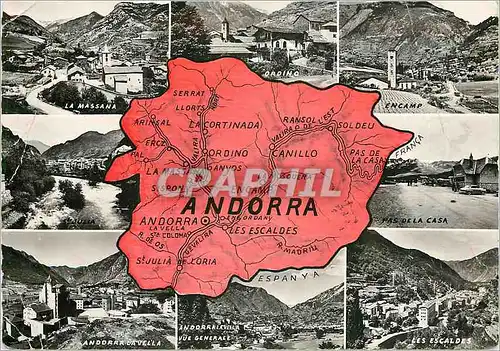 Cartes postales moderne Andorre