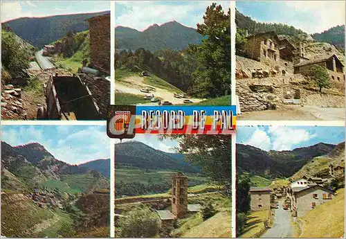 Cartes postales moderne Valls d Andorra Pal Divers aspects