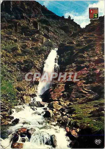 Cartes postales moderne Valls d Andorra Canillo La Cascade