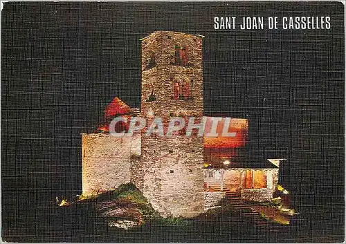 Moderne Karte Valls d Andorra Canillo Eglise romane de San Juan de Casselles