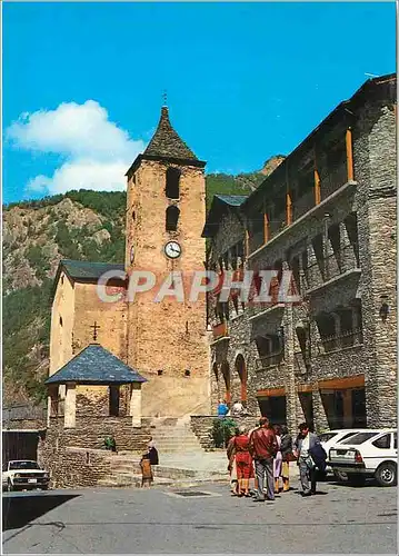 Moderne Karte Andorra Ordino