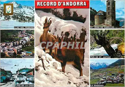 Cartes postales moderne Valls d Andorra Divers aspects