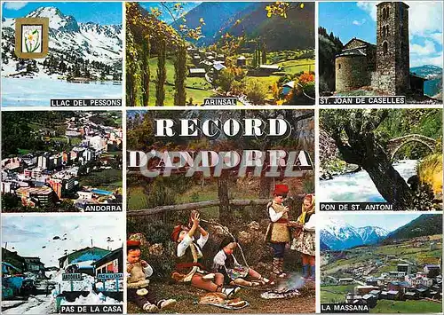 Cartes postales moderne Valls d Andorra Divers aspects