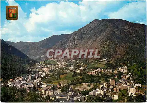 Cartes postales moderne Valls d Andorra Les Escaldes Andorra la Vella