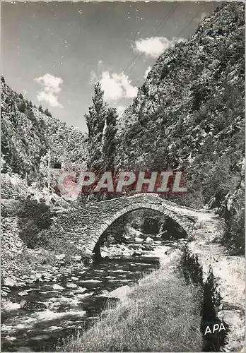 Moderne Karte Valls d Andorra Pont de St Antoine sur la riviere Massana