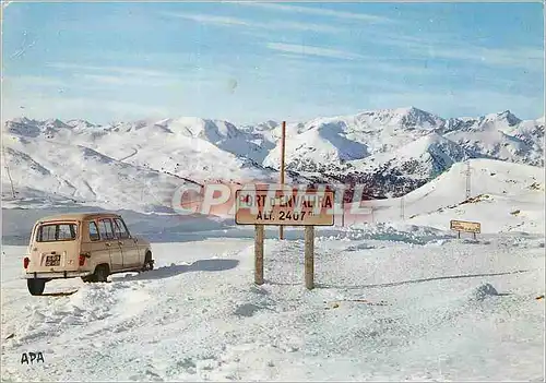 Moderne Karte Valls d Andorra Sommet du Port d Envalira