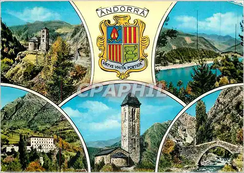 Cartes postales moderne Valls d Andorra