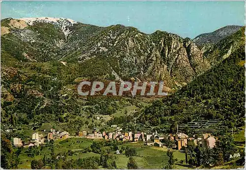 Cartes postales moderne Valls d Andorra Les Escaldes Vue generale de la Ville aux pieds des Montagnes