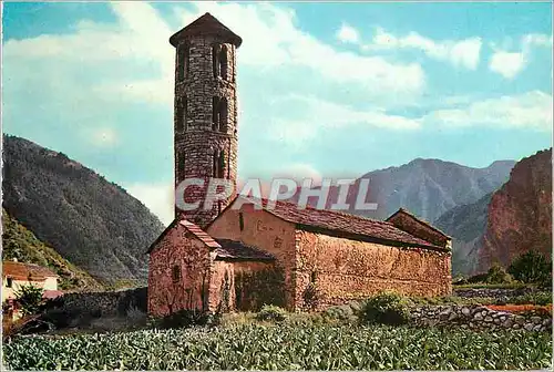Moderne Karte Principat d Andorra Eglise Romane