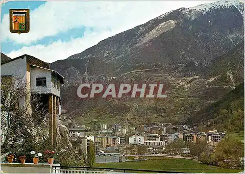 Cartes postales moderne Valls d Andorra Les Escaldes Vue generale