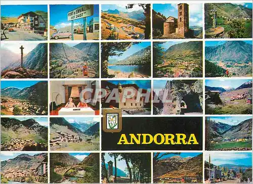 Cartes postales moderne Valls d Andorra Bonics paisatges andorrans