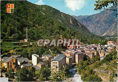 Cartes postales moderne Valls d Andorra Les Escaldes Vue generale