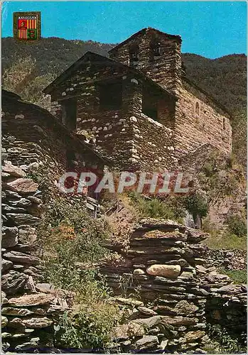 Cartes postales moderne Valls d Andorra Les Bons Ermita de Sant Roma