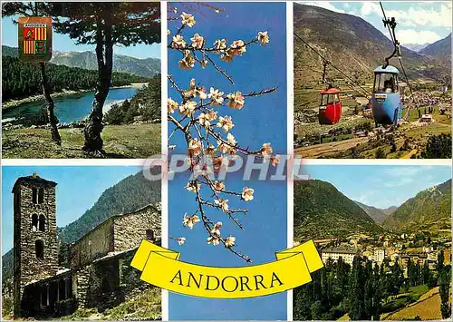 Moderne Karte Valls d Andorra Bonica aspectes