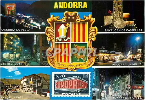 Cartes postales moderne Valls d Andorra Divers aspects