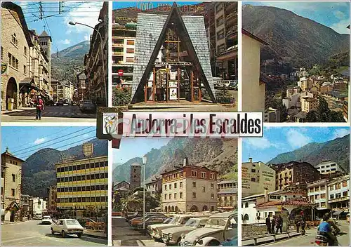 Cartes postales moderne Valls d Andorra Andorra la Vella Les Escaldes