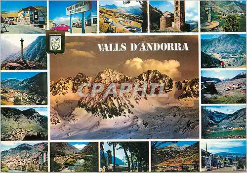 Cartes postales moderne Valls d Andorra Divers aspects