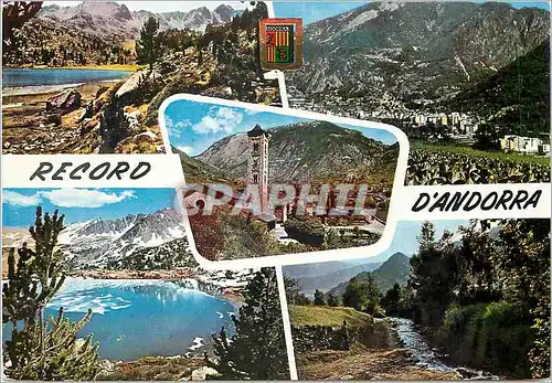 Cartes postales moderne Valls d Andorra Llac d Els Pessons Vista general