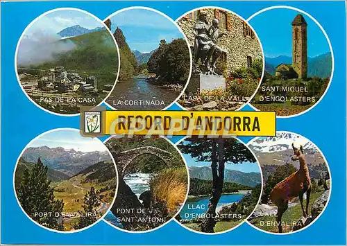 Cartes postales moderne Valls d Andorra Divers aspects