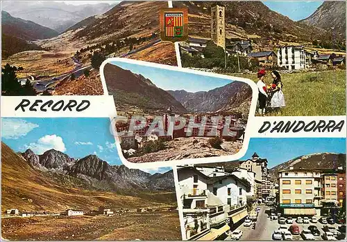 Cartes postales moderne Valls d Andorra Vista parcial des d El Roc de les Bruixes