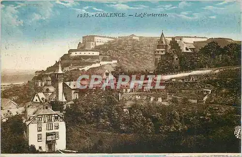 Cartes postales Coblence La Forteresse