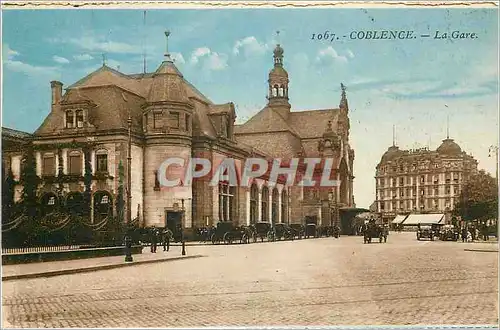 Cartes postales Coblence La Gare