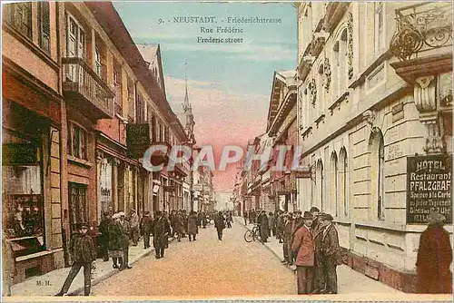 Cartes postales Neustadt rue Frederic