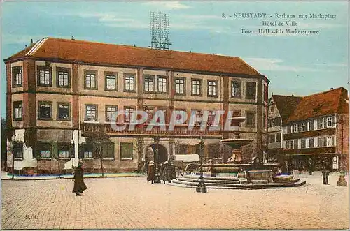 Cartes postales Neustadt Hotel de Ville