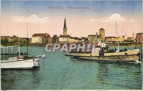 Cartes postales Dusseldorf Bateau