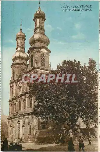 Ansichtskarte AK Mayence Eglise Saint Pierre